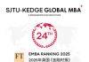 法国凯致商学院在2025英国《金融时报》全球百强EMBA中荣登全球第24位