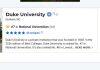 杜克大学全美大学最新排名中位列第七